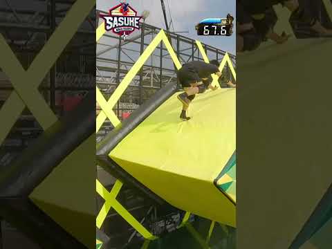 【#パルクール 協会 会長】#佐藤惇 マイクロドローンで追いかけてみた #sasuke #ninjawarrior