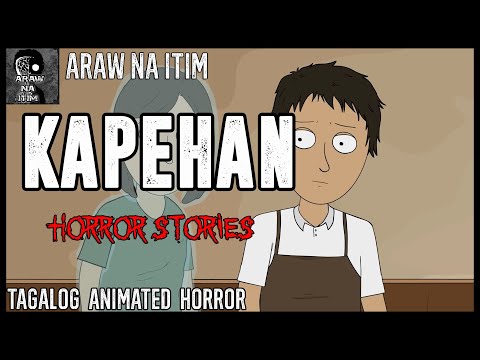 KAPEHAN HORROR STORIES | TAGALOG ANIMATED HORROR STORY