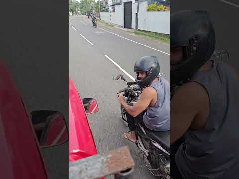 පාරේ යද්දි මගේ ඇඟට කපපු JET එක - PART 1 #bike #bikelife #bikelover #biker #bikeride #srilanka