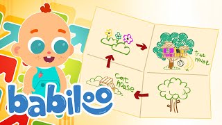 👉👈 Learning Directions Song ⬆️⬇️ New Educational Songs 🌈 | Babiloo Nursery Rhymes & Kids Songs 🎶