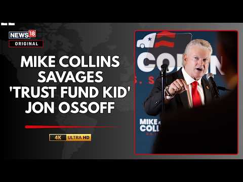 Mike Collins Mocks Jon Ossoff: '<strong>Talk</strong> <strong>Like</strong> Obama, Look <strong>Like</strong> Kennedy' | US Midterms | Georgia | N18G