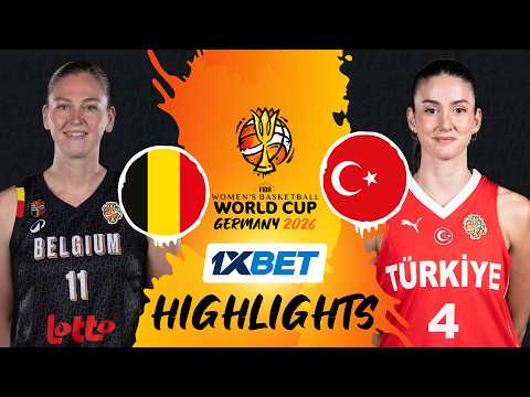 <strong>Belgium</strong> 🇧🇪 v Türkiye 🇹🇷 | 1XBET Highlights | FIBA Women's Basketball World Cup 2026