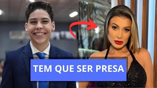 GRAVE! Pastor Miguel diz que Andressa Urach deve ser “PRESA” e rebate críticas dela
