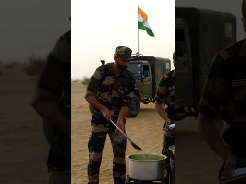 🥵desert me indian army ki life kaisi hoti hai ?😱 registhan me indian army #shorts #army #viral