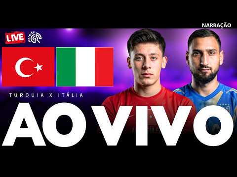 🔴 TURQUIA X ITÁLIA | AO VIVO | NATIONS LEAGUE 2026 | JOGO AO VIVO COM IMAGENS DO TİMSAH ARENA