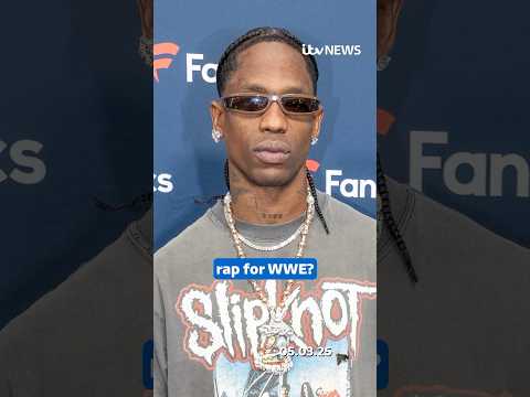 Could Travis Scott swap rap for WWE? #itvnews