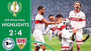 VfB triumphs over brave Bielefeld! | Arminia Bielefeld vs. Stuttgart | Highlights | DFB-Pokal Final