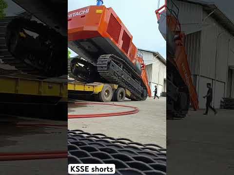 Incredible Heavy Excavator Transport: Truck Struggles & Unleashes Power!๐งโ๐ง