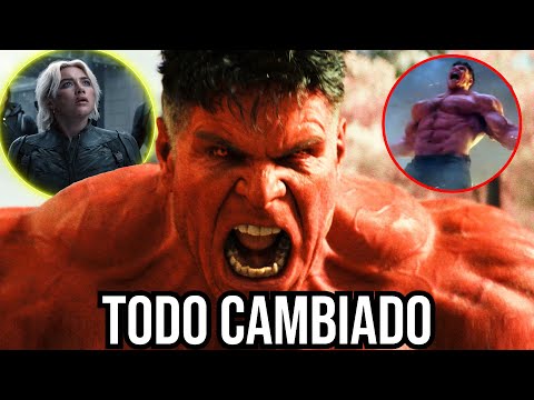 ¡YA no es horrible RED HULK! trailer final Cap 4 y Thunderbolts, Saga Mutantes, noticias D23 Brasil