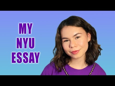 MY ACCEPTED NYU ESSAY