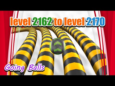 Going Balls 🥎 is a very active, colorful and frustrating game  From level 2162 to level 2170 #Going