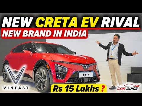 New Electric Car Brand in India 🤯 Vinfast VF7 Review Soon 🔥 Hyundai Creta EV & Tata Curvv EV Rival