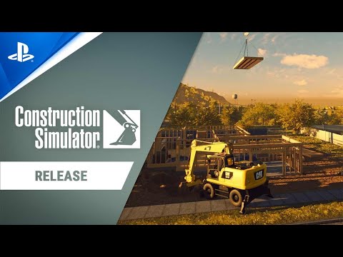 Construction Simulator - Release Trailer | PS5 & PS4 Games