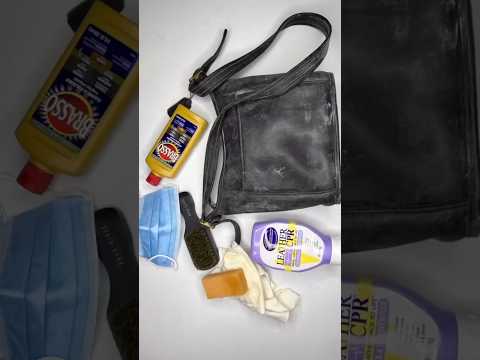 This Vintage Coach Bag Needed Help… So I Cleaned It