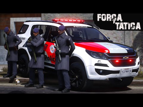 FORÇA TÁTICA RECUPERA 50 PISTOLAS ROUBADAS | GTA 5 POLICIAL