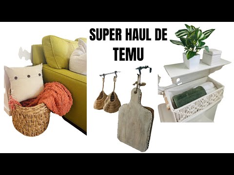 TEMU /COSAS HERMOSAS PARA DECORAR  EL HOGAR ECONOMICO Y CON ESTILO MODERNO