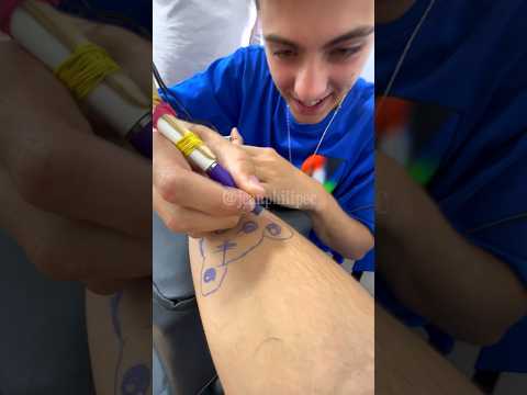 ELE FEZ UMA TATTOO EM MIM #jeanphilipe