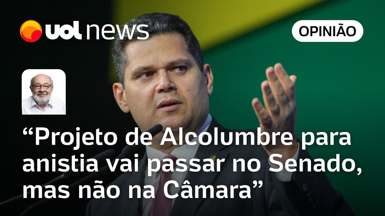 Projeto de Alcolumbre de anistia light vai passar no Senado mas não na Câmara | Ricardo Kotscho