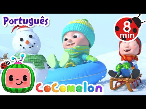 Canção do inverno☃️ | Little Angel e CoComelon - As Músicas da Turminha