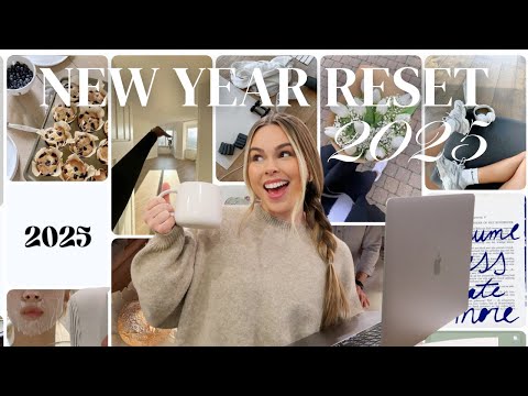 NEW YEAR RESET WITH ME 🤍 where I've been, 2025 goals, vision board, my quarter life crisis + more!