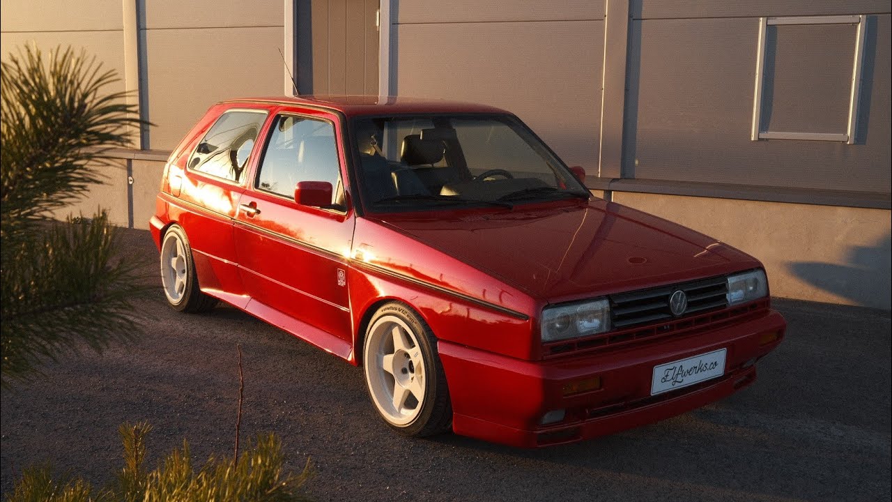 Vista previa del video del Volkswagen Golf Mk II Rallye 1.8 (1989)