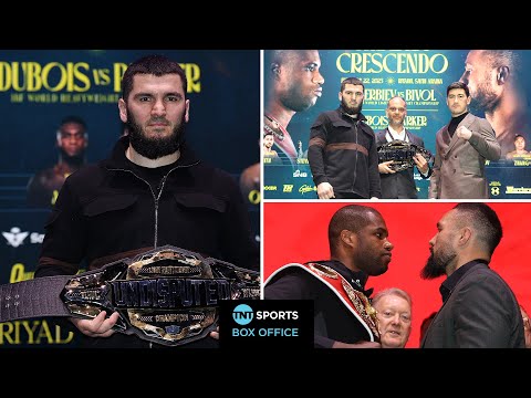 BETERBIEV v BIVOL 2 & DUBOIS v PARKER 🔥😮‍💨 | Launch Press Conference BEST BITS! 🥊