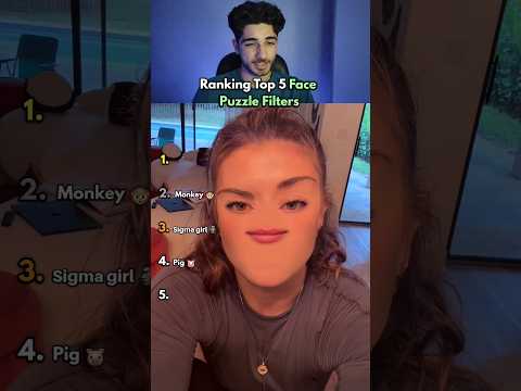 Ranking Top 5 Face Puzzle Filters