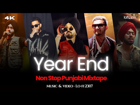 NON-STOP YEAR END PUNJABI MASHUP 2024 | Playlist by @lofi2307 | #nonstopmashup #instatrending