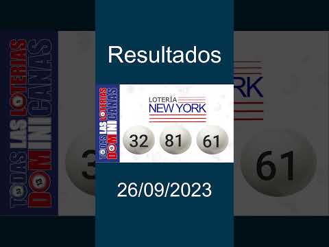 LOTERIA NEW YORK Tarde RESULTADOS DE HOY » Domiplay