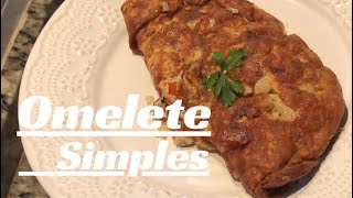 Omelete simples e fácil