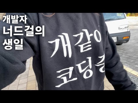 🎂 생일이었는데요 | 자취하는 개발자 일상 브이로그