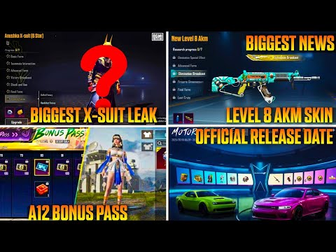 X-suit New leaks | New Upgrade Akm  Skin | Dodge Confirm Release Date