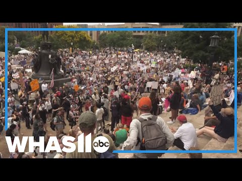 No Kings Day protests in Louisville attract thousands
