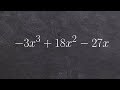Factoring Expressions and GCF