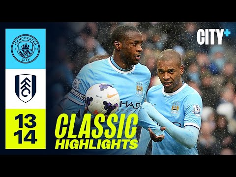 DEMICHELIS ICONIC GOAL! | Man City 5-0 Fulham | Classic Highlights