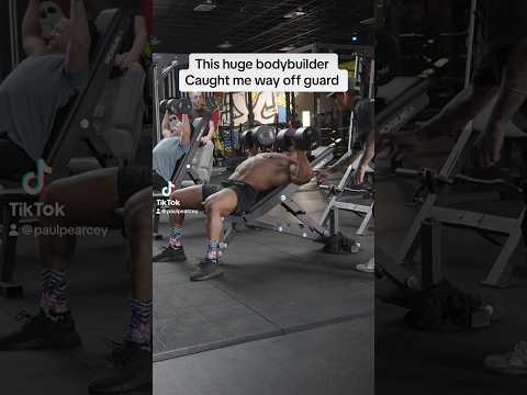 DID BRO EVEN NEED A SPOT? 😂 #fyp #funny #comedy #gym #bodybuilding #viral #fyp