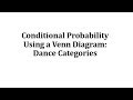 Ballroom Dance Survey Probabilities