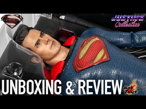Hot Toys Superman Man of Steel Unboxing & Review