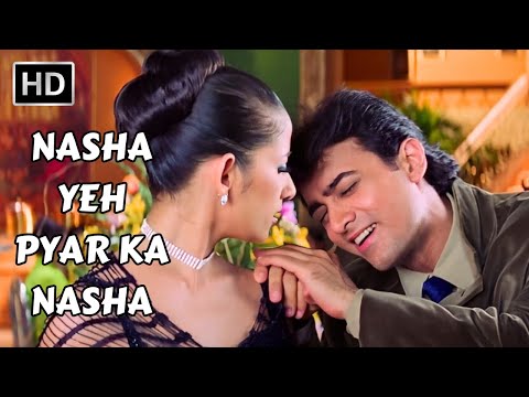 Nasha Yeh Pyar Ka Nasha | Mann (1999) | Aamir Khan, Manisha Koirala | Udit Narayan Hits