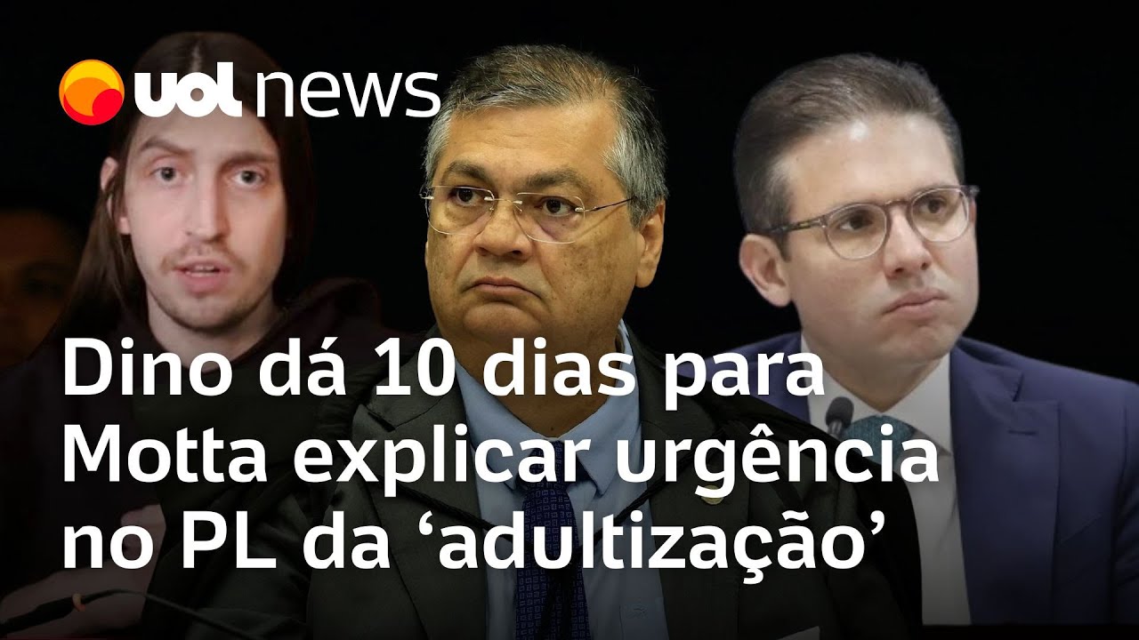 Dino dá 10 dias para Hugo Motta explicar suas ações no pedido urgência do PL da adultização