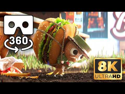 360° VR Animation Experience | 8K Virtual Reality | RIVAL