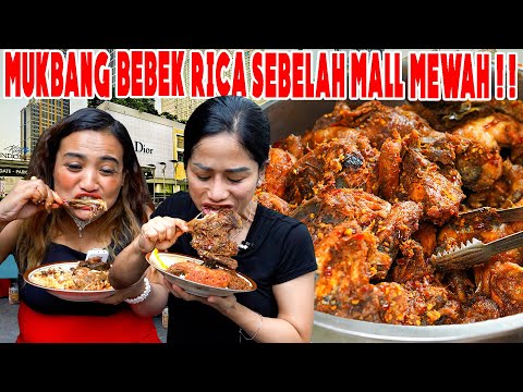 TRAKTIR LINA MUKHERJEE MAKAN SEPUASNYA BEBEK RICA ASLI MADURA!!