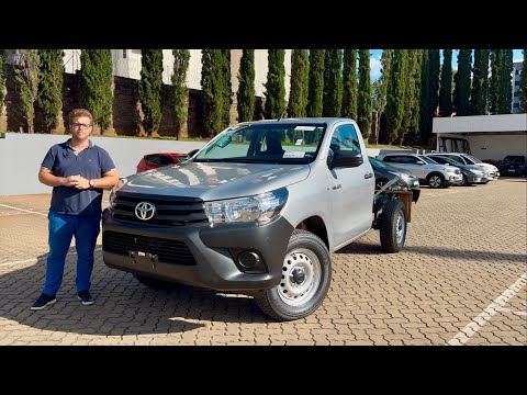 NOVA TOYOTA HILUX CABINE CHASSI 2025 - FICOU MAIS COMPLETA!