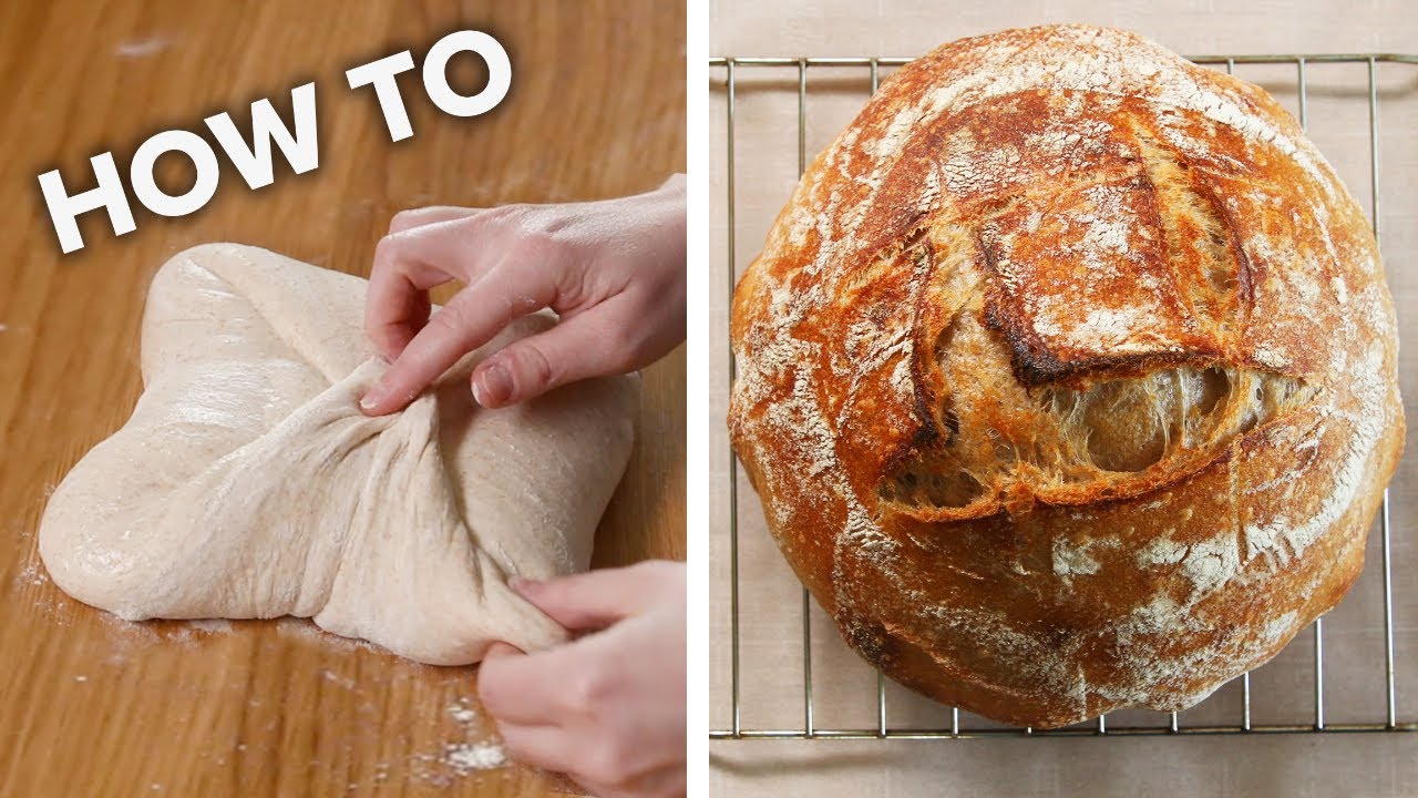 How to make sourdough for beginners TASTY