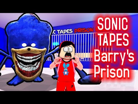 SONIC TAPES BARRY'S PRISON RUN! (OBBY) Roblox Gameplay