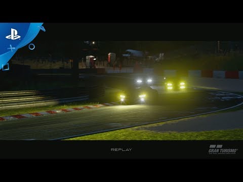 Gran Turismo Sport - Gamescom 2017: Nürburgring 24h Night Gameplay | PS4