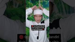 🔴 Cara ruqyah mandiri cabut gangguan jin sihir di ubun ubun dan kepala‼️