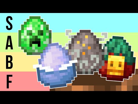 Minecraft's New Eggs Ranked... TIER LIST