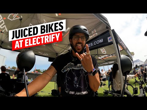 Juiced Bikes at Electrify Expo: Featuring RipRacer, HyperScorpion & More