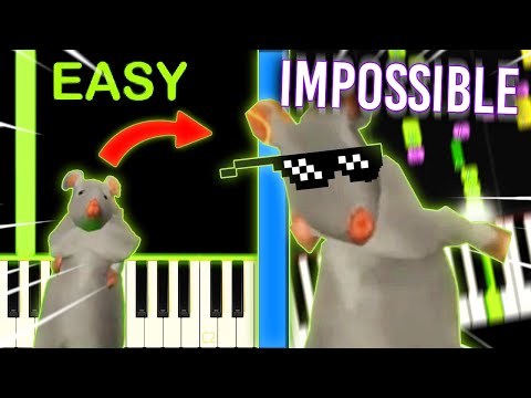 RAT DANCING MEME SONG from TOO EASY to IMPOSSIBLE!